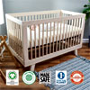 Breathable Organic 2-Stage Baby Crib Mattress - Naturepedic