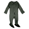 Seafoam Organic Zipper Footie : Lovedbaby