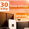 30 kWp PV System Complete Set | HybridSolaranlagen