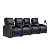 4-Seat Reclining Theater Seats : Weilianda Home