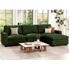 Thara 4 Seats + 5 Sides Oversized Corduroy Sofa : Belffin