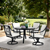 5 Piece Swivel Dining Set : Fortunoff Backyard Store