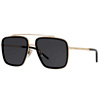 Men's Black Aviator Sunglasses : Ashford
