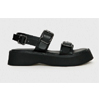 Aja Sandals Black - Princess Polly
