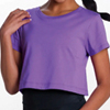 All Cotton Boxy Crop Tee : Dancewear Solutions