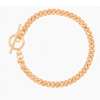 Baby Gold Curb Link Bracelet - Tilly Sveaas