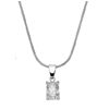 Baguette Stone Pendant Necklace - PaulValentine