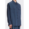 Blue Viscose And Silk Shirt | Antonia.it