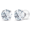 Created Moissanite Stud Earrings - Voss Agin