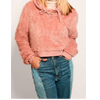 Cropped Plush Blanket Hoodie : JillMartin