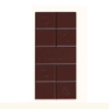 Dark Orange Chocolate Tablet - Martie