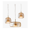 Drum Blown Glass Pendant Light :  WomoLighting