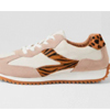 Dummel Nude Multi Suede Sneakers | Midas Shoes 