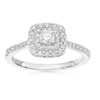 Engagement Ring Platinum Cushion ; ErnestJones
