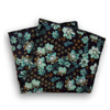 Floral Pocket Square : Kennedy Blue