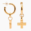 Gold Moi + Toi Earrings | Tillysveaas.co.uk