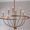Graceful Curve Chandelier | Shadesoflight.com