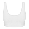 High Neck Bra Top - White - Embrace