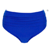 High Waisted Bikini Bottoms Santorini Blue | Core Skim