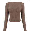 Julie Sweater Taupe - Under Protection