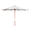 Java Ezpeleta Round Wooden Parasol | Primeriti