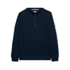 Kraviz Quarter Zip Sweatshirt Navy - Weekendoffender.com