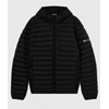 Lightweight Hooded Padded Jacket with Full Zip Black | Championstore.com