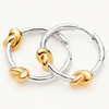 Lucy Williams Knot Small Hoop Earrings | Missoma.com
