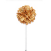 Luxury Brown Floral Lapel Pin : Hi Tie