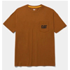 Mens Logo Pocket T-Shirt - Cat Work Wear