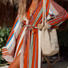 Naomi Wrap Dress Caitlyn Warakomski - The Aquari