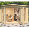 Norland Scottie Corner Log Cabin | Livingchic.co.uk