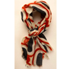 Pashmina Abstract Pattern Beige Red : Angelico