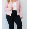 Pink Soft Touch Jacket Long Sleeve : YouAndAll