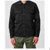 Raso Cotton Long Sleeve Zip Overshirt - Flannels