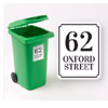 Rosswell Wheelie Bin Sticker - Uk Sign Shop