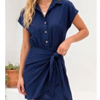 Ryann Side-Tie Dress | Fifteentwenty.com