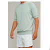 Short Sleeve Raglan Fleece Sweatshirt : Jungmaven