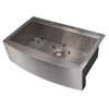 Steel Moritz Farmhouse Single Bowl Kitchen Si | Electronic Express