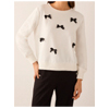 Sweatshirt With Bows - More And More