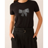 T-shirt With Bow Print : More And More