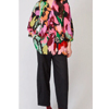 Textured Viscose Floral Collage Print Top | Saharalondon.com