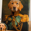The General Custom Pet Portrait - Furr And Family