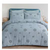 Tufted Duvet Cover Set in Light Grey : Lyma Bedding