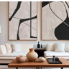 White Minimalistic Textured Art - Eleanos Gallery