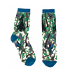  Wicked Elphaba Silhouette Sheer Crew Sock | Sockcandy.com