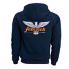 Zip Front Hooded Sweatshirt : Fenwick Fishing