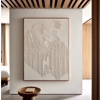 Abstract Textured Painting Canvas - Vinchyart