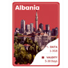 Albania eSIM Unlimited Data : Mossroam.net