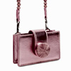 Alessa Metallic Pink Card Holder : Serenauziyel.us